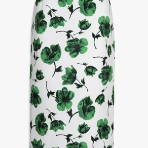 [마이아이코] HIGH QUALITY LINE - HARPER FLORAL-PRINT PENCIL SKIRT