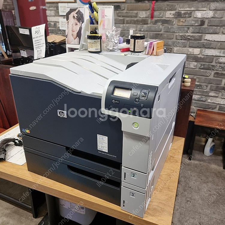HP M750 레이저 프린터--0