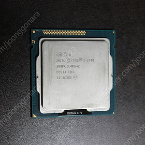 CPU i7 3770