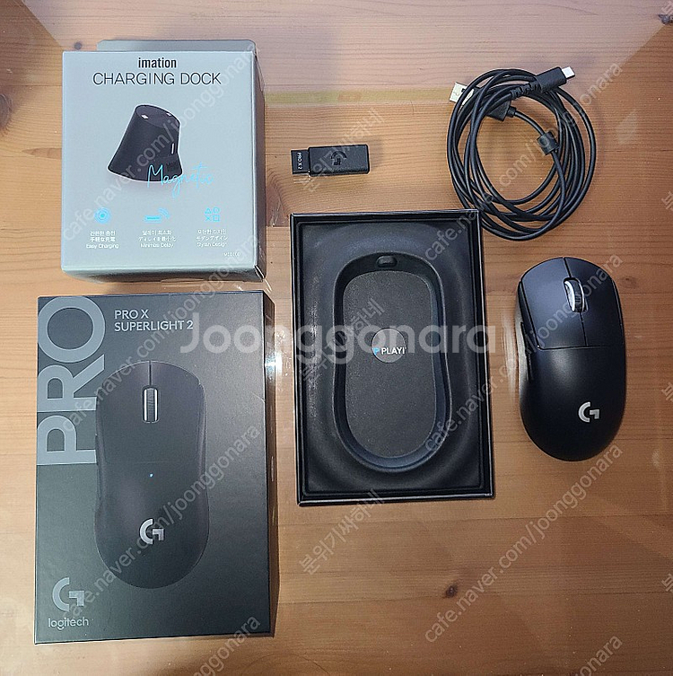 로지텍 지슈라2 logitech G Pro X Superlight2 + 충전독 택포 160,000원에 팝니다.--4
