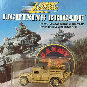 JohnnyLightning 쟈니라이트닝 M998 험비 카고humvee hummer cargo (1/69)