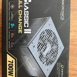 마이크로닉스 Classic II 풀체인지 700W 80PLUS BRONZE 230V EU