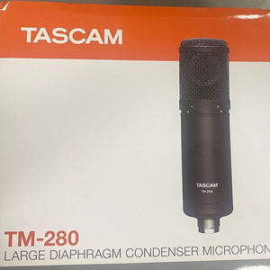 TASCAM TM-280 콘덴서 마이크 (미개봉)