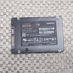 삼성 SSD 2TB 860 evo