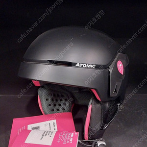 아토믹 COUNT JR 블랙/핑크 S(51-55) 스키 헬멧
