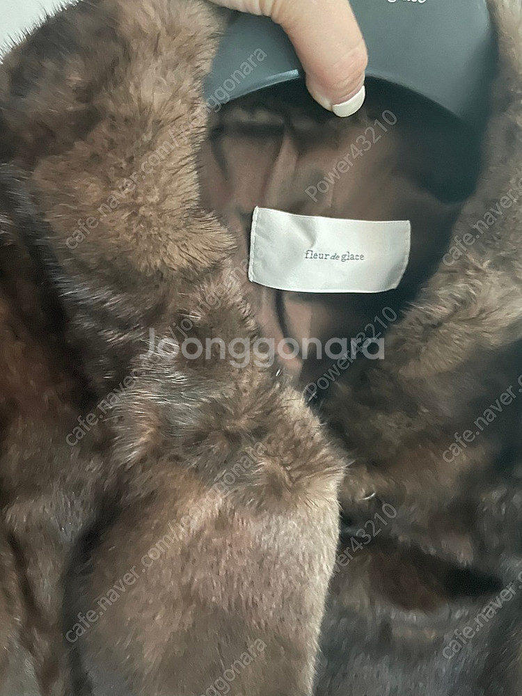 프루 밍크 휘메일 풀스킨 자켓 마호가니66--1