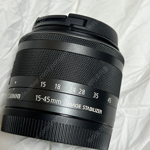 캐논 EF-M 15-45mm 렌즈 팝니다