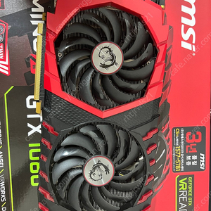 msi gtx1080 gaming x 8gb 팝니다.
