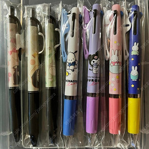 [가격️]제트스트림 미피 쿠로미 포차코 3색 볼펜 / 지브리 단색 볼펜