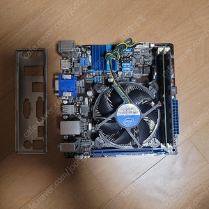 asus p8h61-i itx메인보드 세트