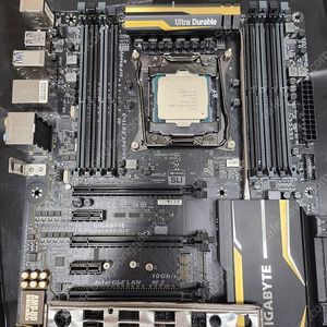 i7 5820k + 기가바이트 x99 세트팝니다