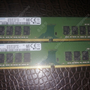 pc용 ddr4 8gb팝니다2개 일괄2666v