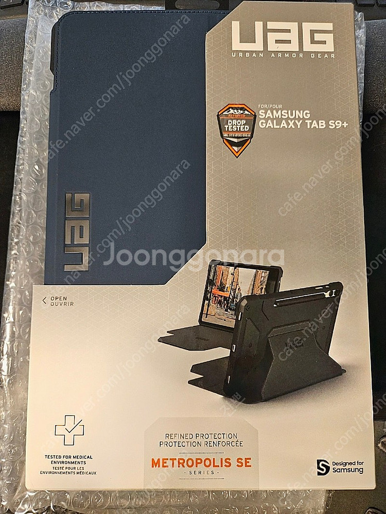 갤럭시탭 s9+ 폴리오 케이스 미개봉 새상품--3