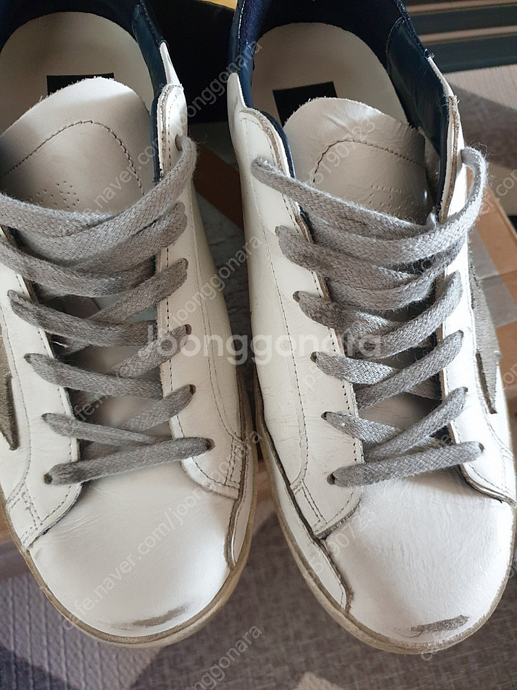 골든구스 슈퍼스타 네이비탭 골구 스니커즈 37--9