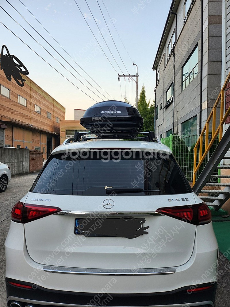 GLE W167*전용* 벤츠 정품 가로바 루프박스 팝니...--0