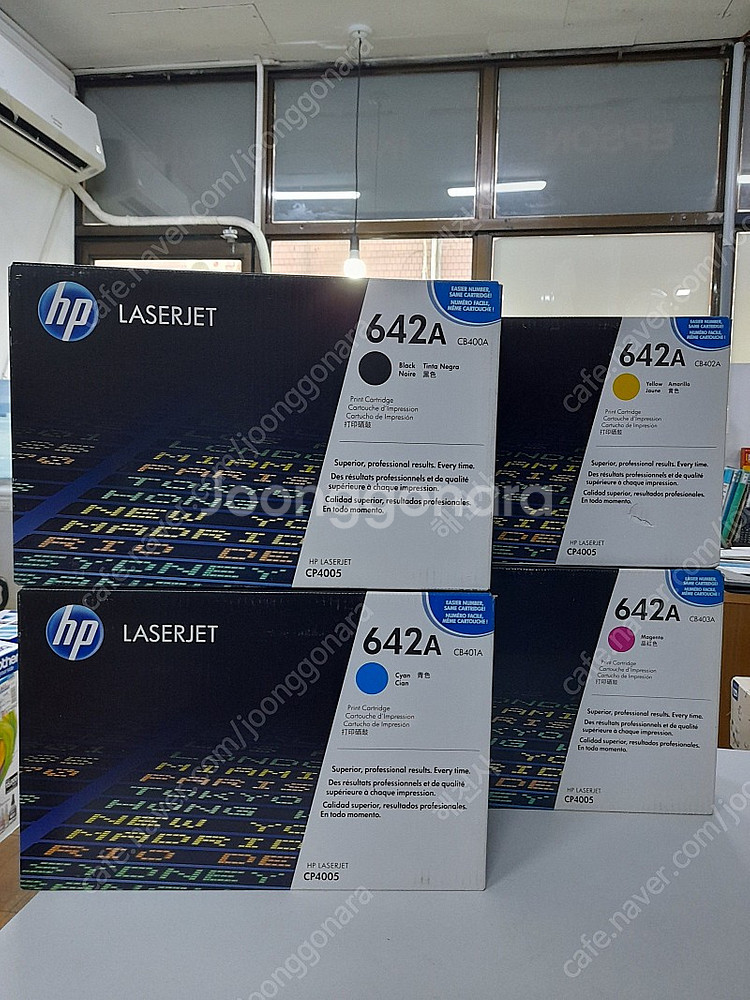 HP642 CP4005 레이져프린터 CB400A CB4...--0