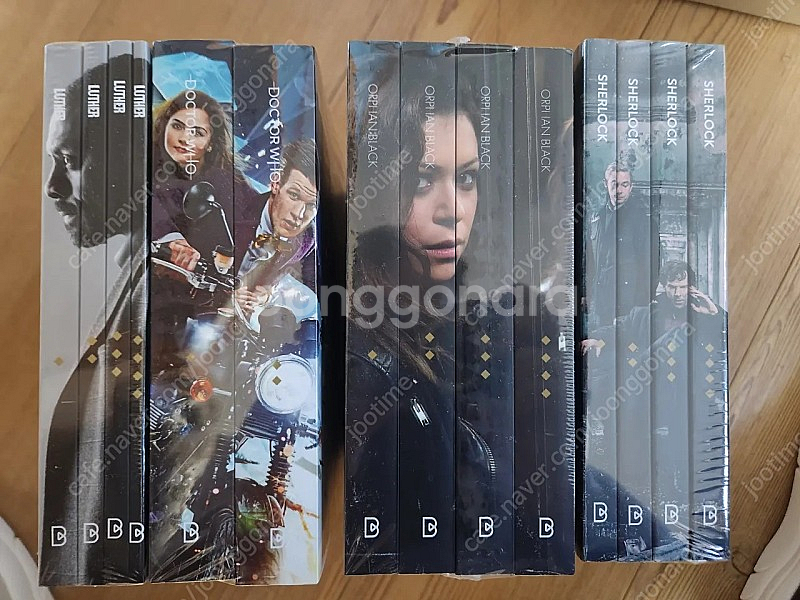 (새제품) 영드 대본집 14권 일괄 (셜록, 닥터 후, 오펀블랙, 루터)--0