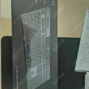 corsair k100 air wireless 미개봉