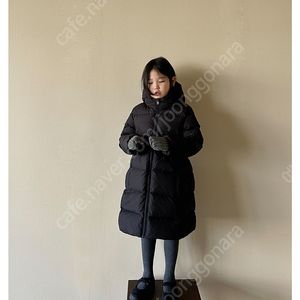 동그라미마켓 다운 롱 패딩 블랙 XXL (새상품)