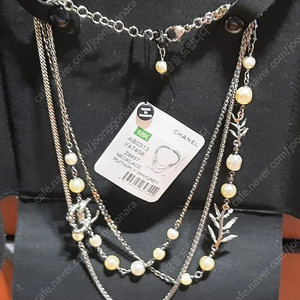 [정품]샤넬목걸이 18k 천연진주 Chanel Pearl Necklace