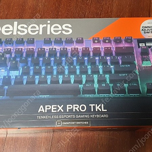 스틸시리즈 Apex pro 23 tkl (영문) 풀박스