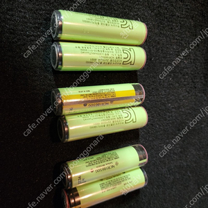 파나소닉 18650배터리 3600mah 최대용량 보호회로 6개 일괄