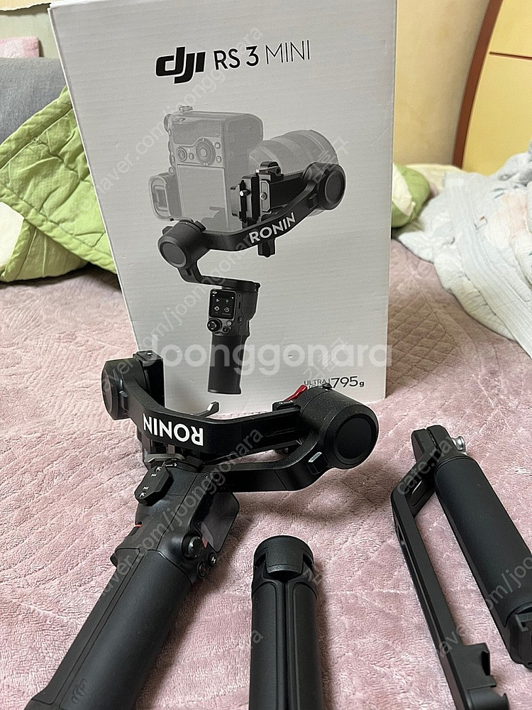 DJI RS3 MINI 짐벌 1회 사용 판매합니다. (...--0