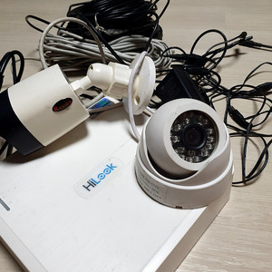 하이룩DVR녹화기+적외선CC카메라 CCTV 풀세트