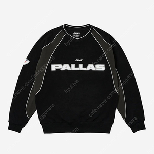 [XL] 팔라스 pallas 패널 크루넥 블랙 23fw