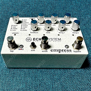 Empress EchoSystem Dual delay 엠프레스 에코시스템 듀얼 딜레이