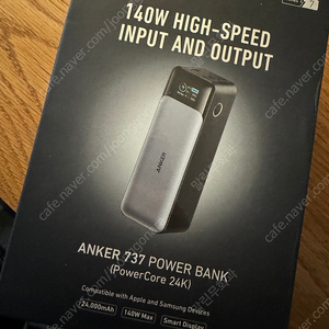 anker737 앤커737 앤커 보조배터리 새상품