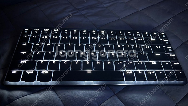 로지텍 무선 키보드 메카니칼 미니 mechanical mini 청축--0