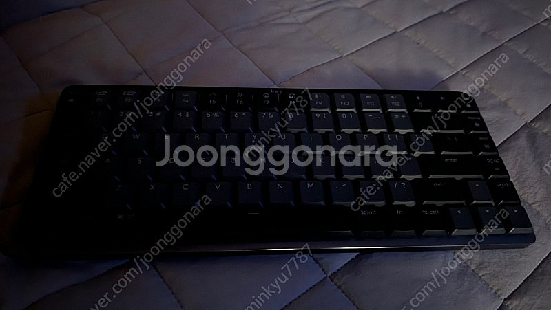 로지텍 무선 키보드 메카니칼 미니 mechanical mini 청축--1