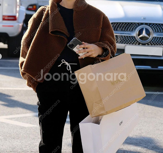 쏭스튜디오 페이크퍼 무스탕--7