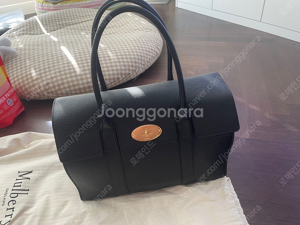 멀버리 뉴 베이스워터 토트백 숄더백 블랙 미디움--9