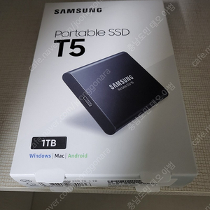 삼성 ssd t5 1테라 미개봉