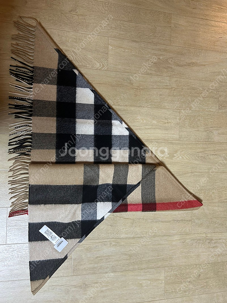 버버리 반다나 머플러--3