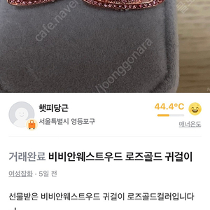 비비안웨스트우드 귀걸이 사진 보고 연락바람