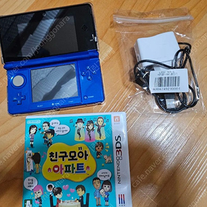 닌텐도3ds+충전기+친구모아아파트 일괄