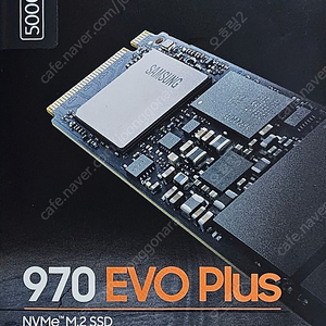 삼성 970 EVO Plus M.2 ssd 500GB