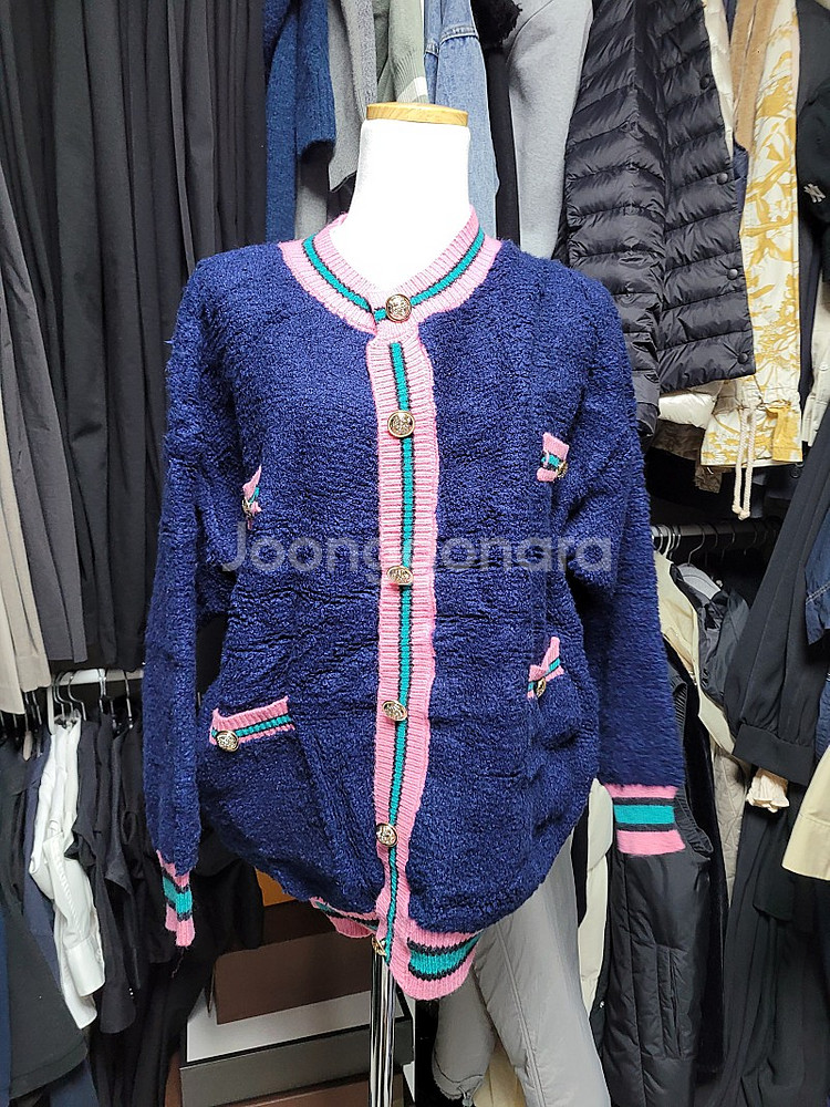 여자아우터 새상품 땡처리 가디건--0