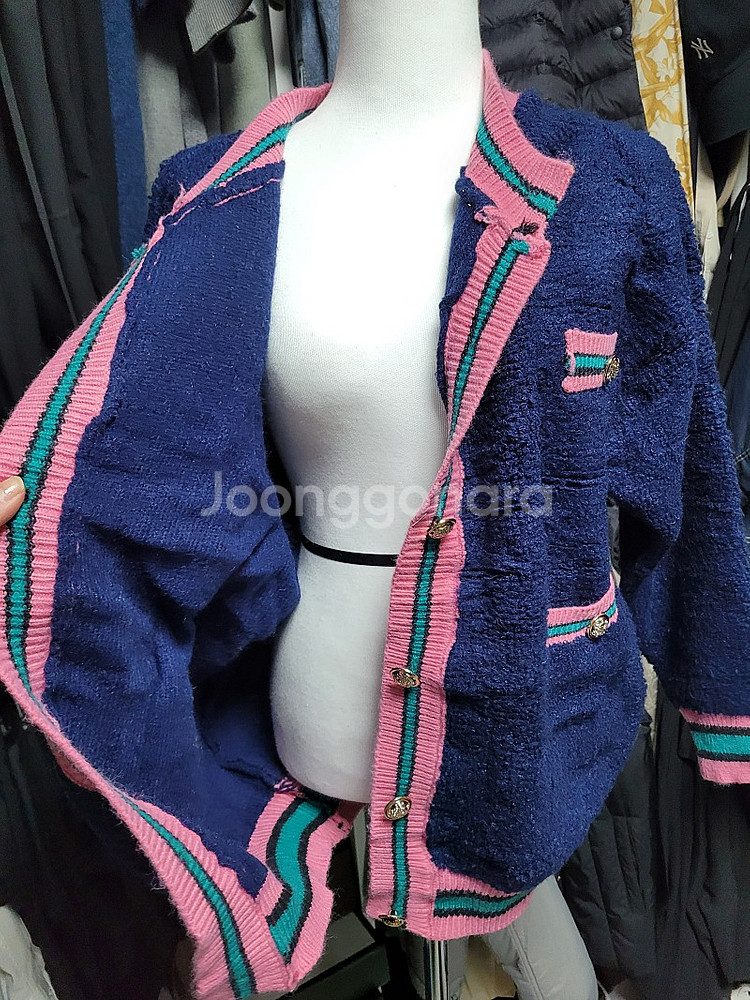 여자아우터 새상품 땡처리 가디건--3