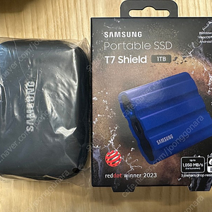 삼성 외장SSD 포터블 SSD T7 실드 1TB(새상품)