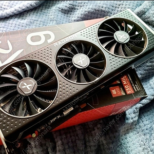 XFX RX 6800XT MERC 라데온 그래픽카드