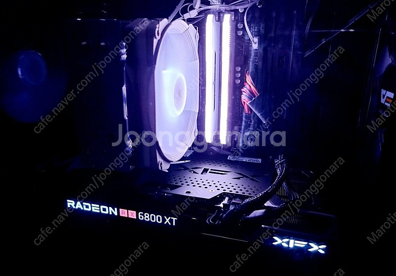 XFX RX 6800XT MERC 라데온 그래픽카드--1