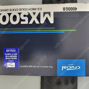 [미개봉 국내정품] 마이크론 Crucial MX500 SATA SSD 4TB