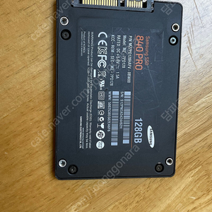 삼성 SSD PRO 128g 찹니다