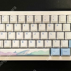 기계식 키보드 팝니다(Zuoya GMK67 화이트)