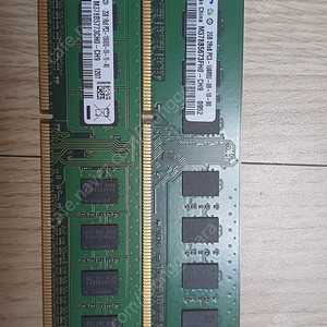 삼성 DDR3 10600 2g 2개 메모리 램 팝니다