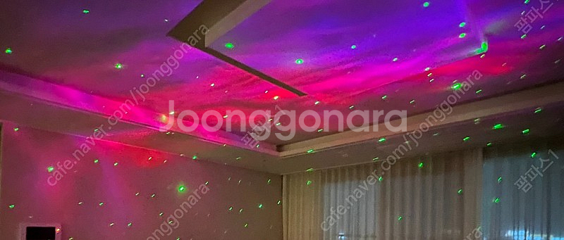 (현존 최고 선명)은하수 오로라 프로젝터 조명 택포 3.4만--3